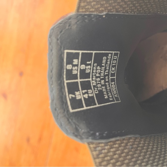 Dr. Martens 2976 Brown Leather Chelsea Boots Size 41 - Picture 7 of 7